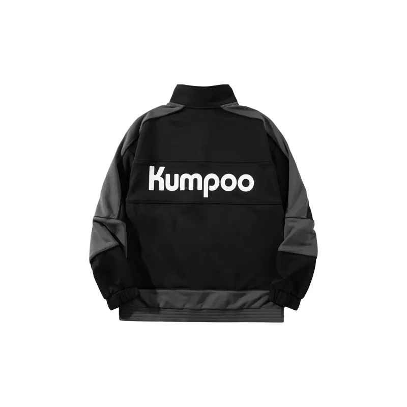 KUMPOO Baseball Jacket Unisex Two Tone Optional-1