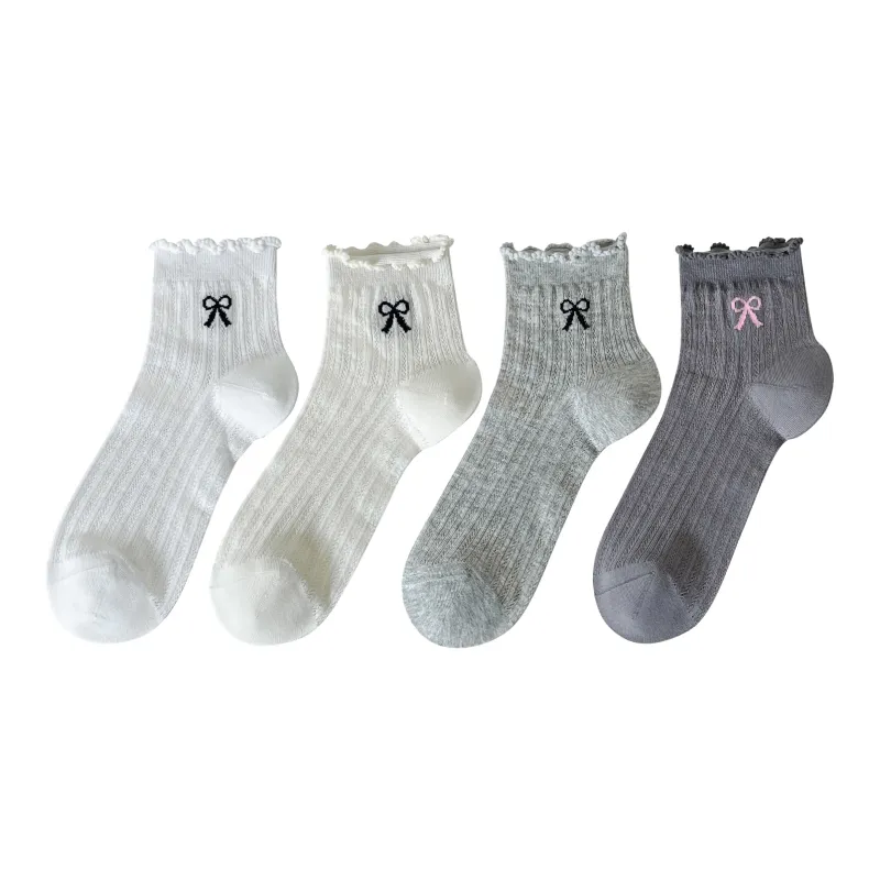 XXLLG Ankle Socks Women's 4 Pack-5