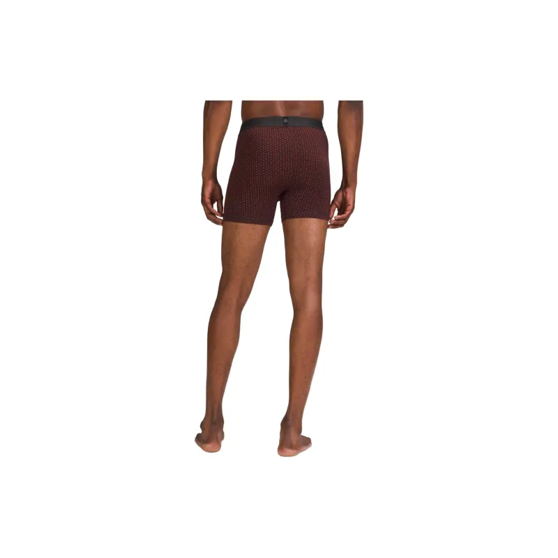 Lululemon AIM Underpants Men's Graffiti Dotted Autumn Red Black Granite-1