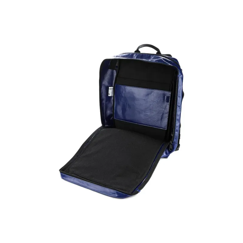 FREITAG Polyester Backpack Unisex Blue & Orange-3
