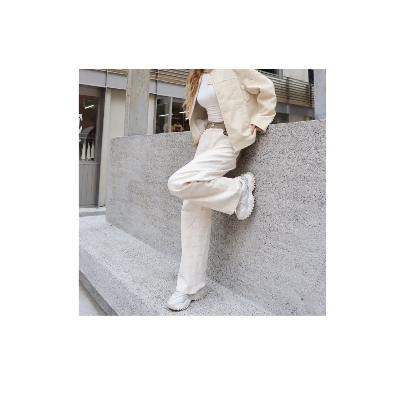 Masongarments Shark Tooth No. 2 Height Increasing Wear-Resistant Low-Top Chunky Sneakers Unisex Vintage White-7