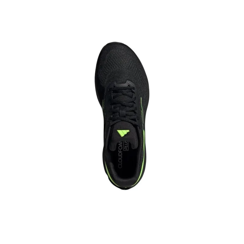Adidas Cloudfoam Anti Slip Wear Resistant Low Top Casual Shoes Men's Black-4