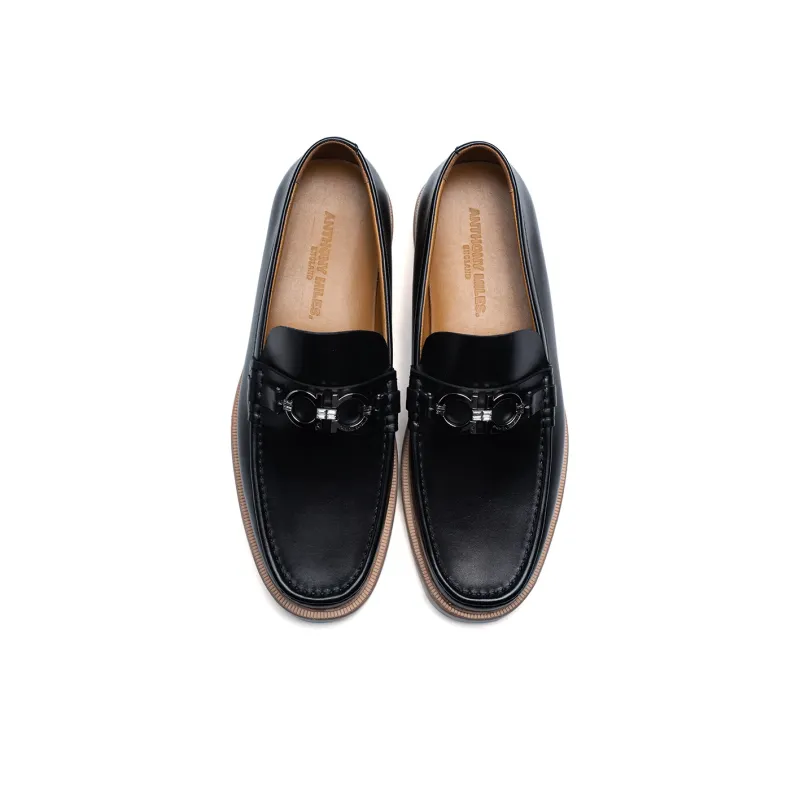 Anthony Miles Casual Shoes Men's Black-2