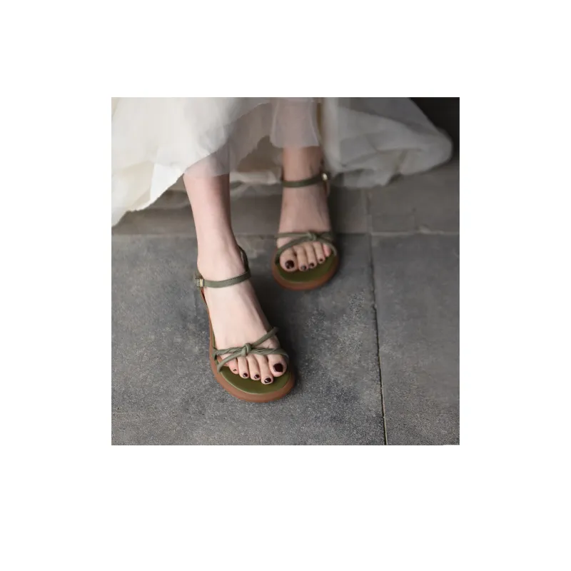ARTMU Beach Sandals Women's Green-22