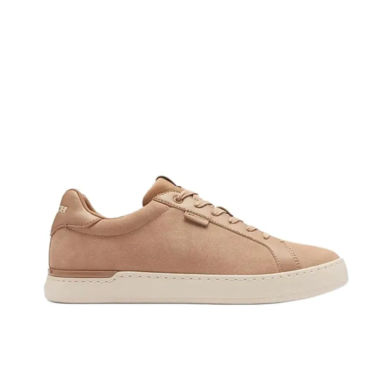 COACH Lowline Low Top Skateboard Shoes Men's Taupe-1