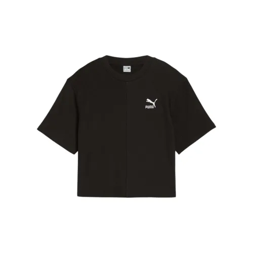 PUMA CLASSICS T Shirt Women's Black