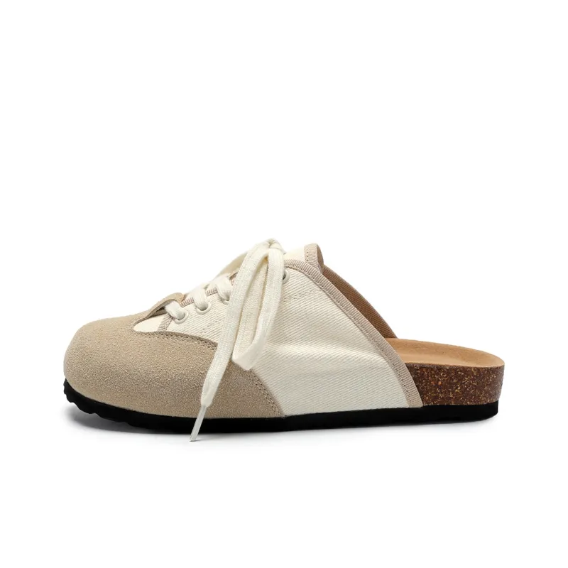 Feiyue Quiet Abrasion Resistant Slip Resistant Wrap toe Slippers Women's-9