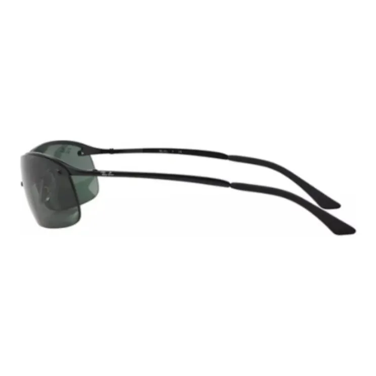 RayBan Metal Square Sunglasses Men's Black/Bronze-1
