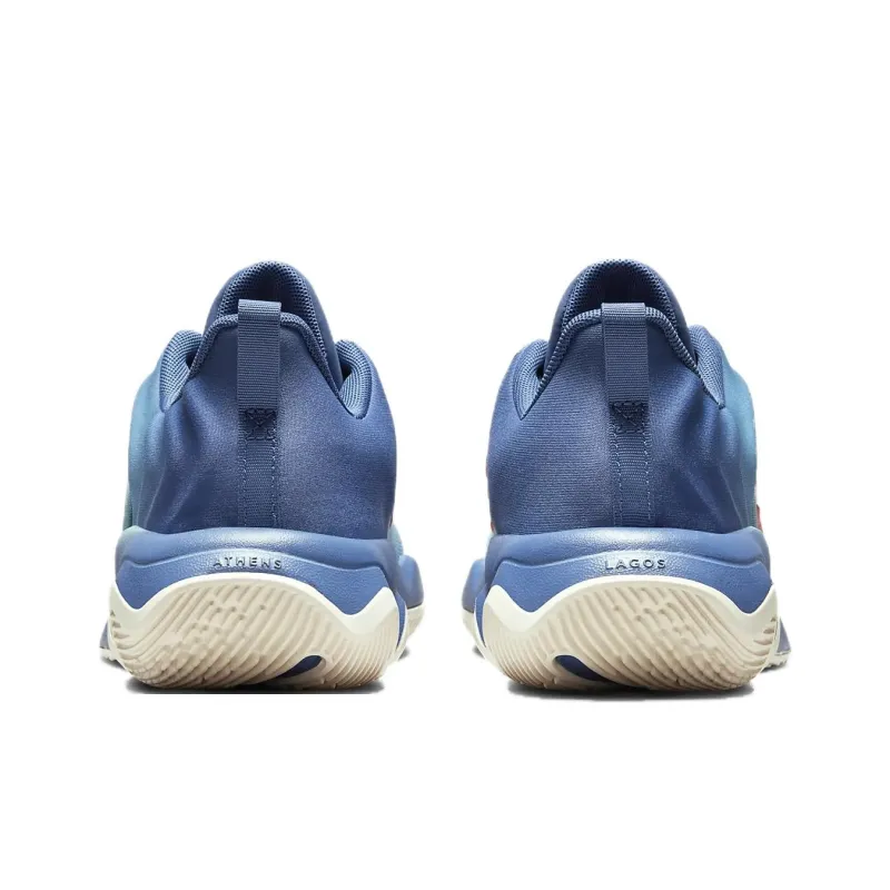Nike Giannis Immortality Slip Resistant, Breathable, And Supportive Low Top Children's Basketball Shoes Blue Unisex-2