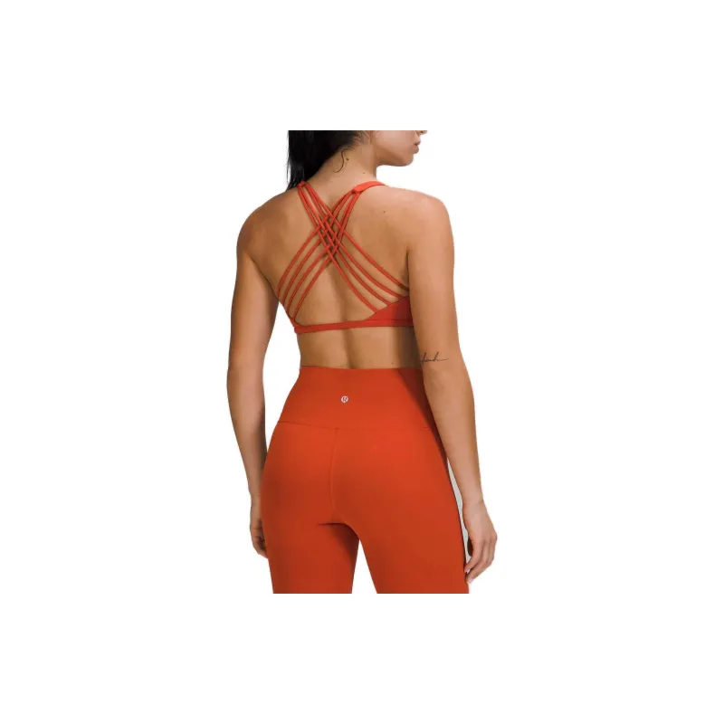 Lululemon Free To Be Sports Underwear Women's Canyon Orange-1