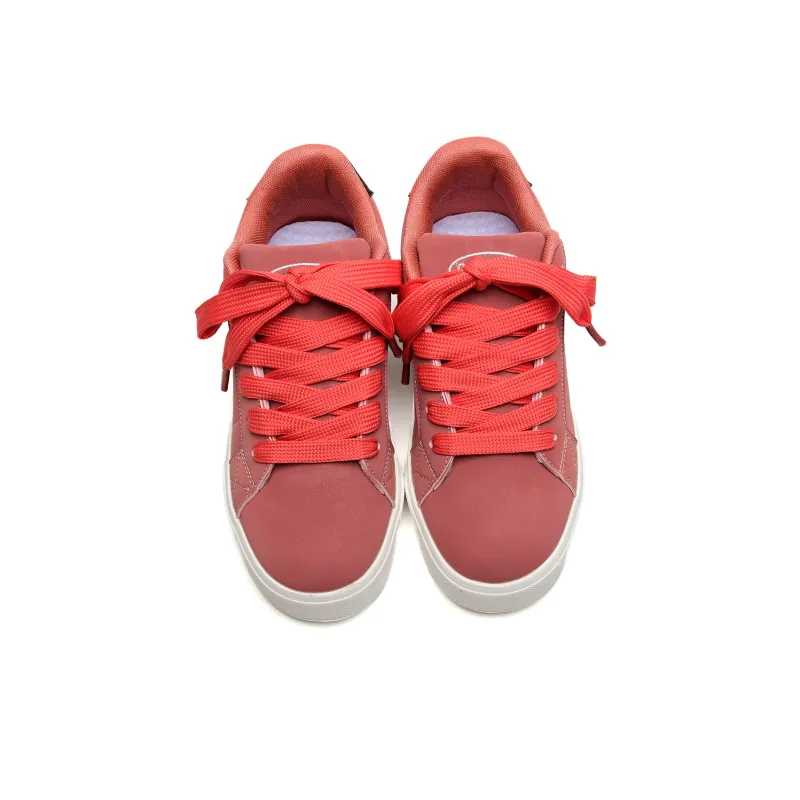 Anime Story Slip Resistant, Abrasion Resistant, Lightweight, Breathable Low Top Skateboard Shoes Unisex Orange Red-5