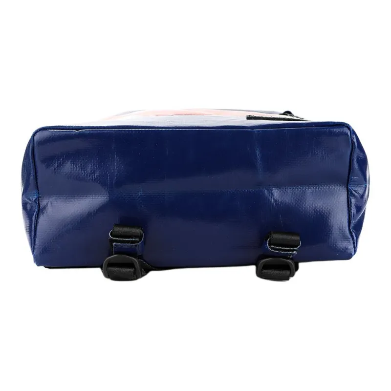 FREITAG Polyester Backpack Unisex Blue & Orange-2