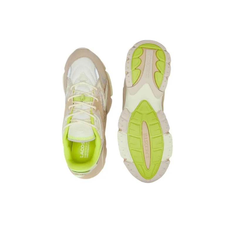 LACOSTE Low Top Casual Shoes Men's Light Yellow-4