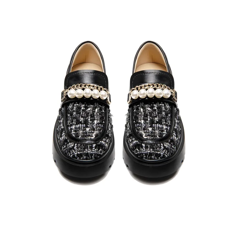 Lily Wei Loafers Women's Black-4