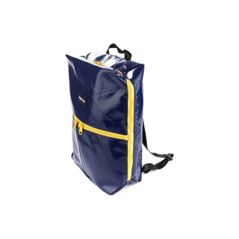 FREITAG Polyester Backpack Regular Unisex Plaid Yellow-1