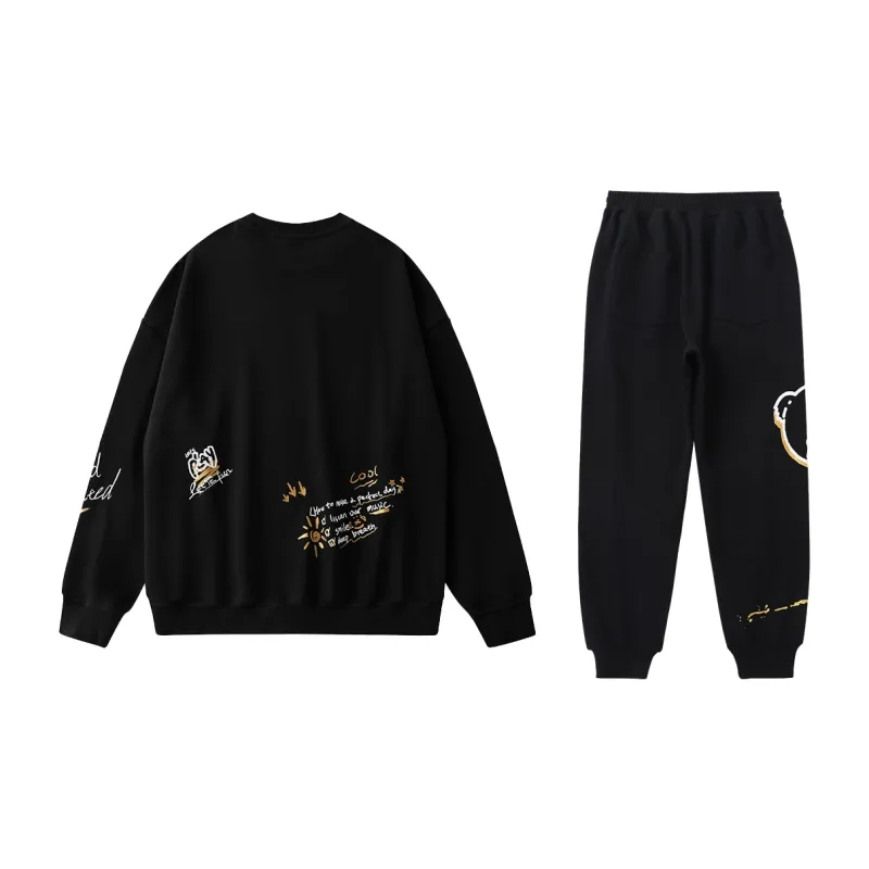 LAMLICKA Sweatshirt Sets Unisex-1