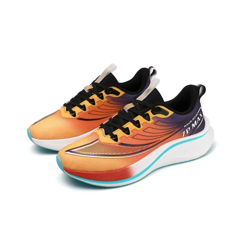 HERR TIGER Shock Absorbing, Non Slip, Wear Resistant, Breathable And Lightweight Running Shoes Unisex Multicolor-25