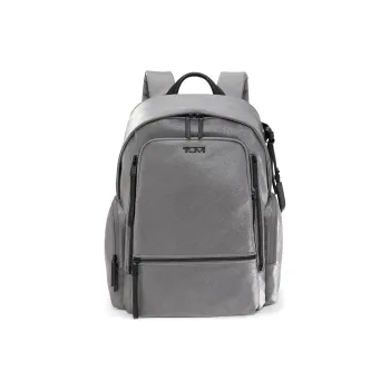 TUMI Fabric Backpack Women's Silver Gray
