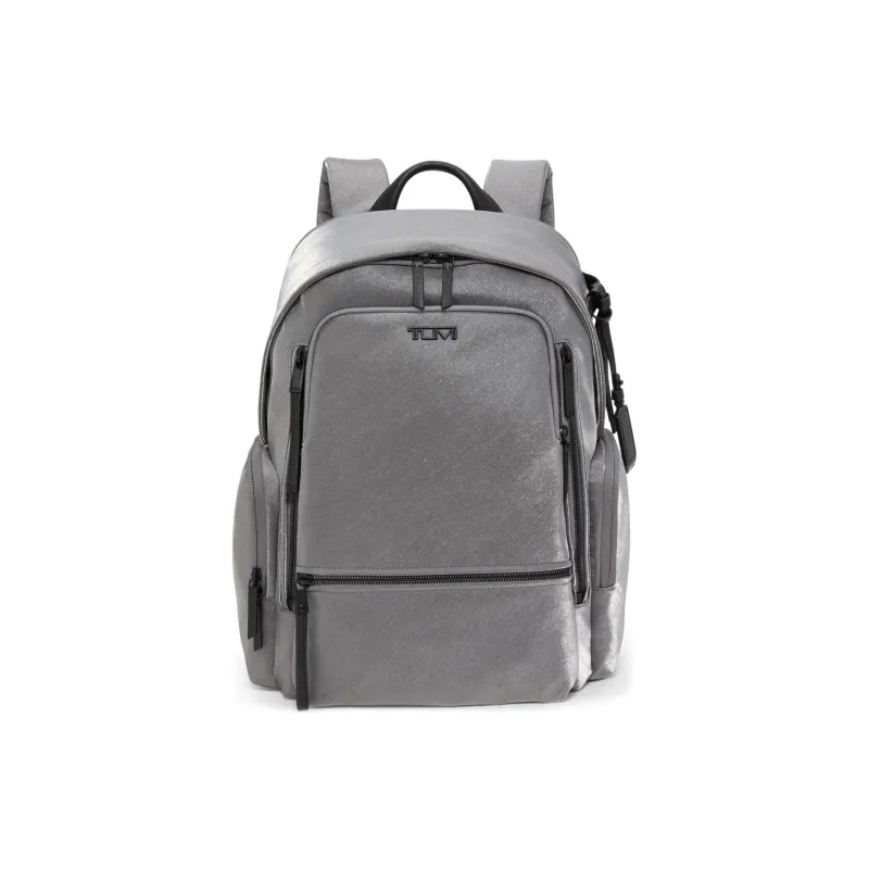 TUMI Fabric Backpack Women's Silver Gray-0