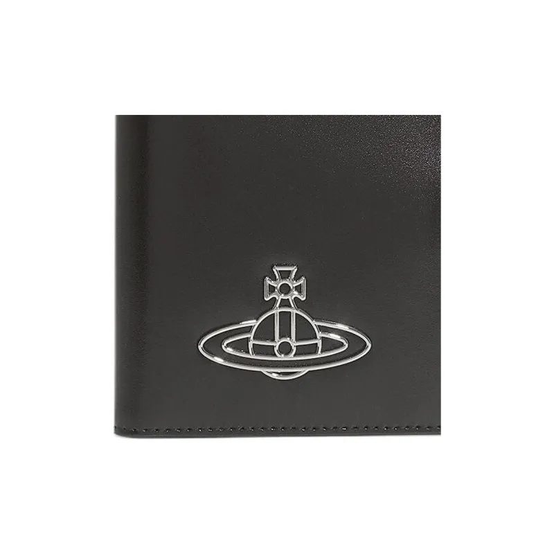 Vivienne Westwood Leather Wallet Women's Black-3