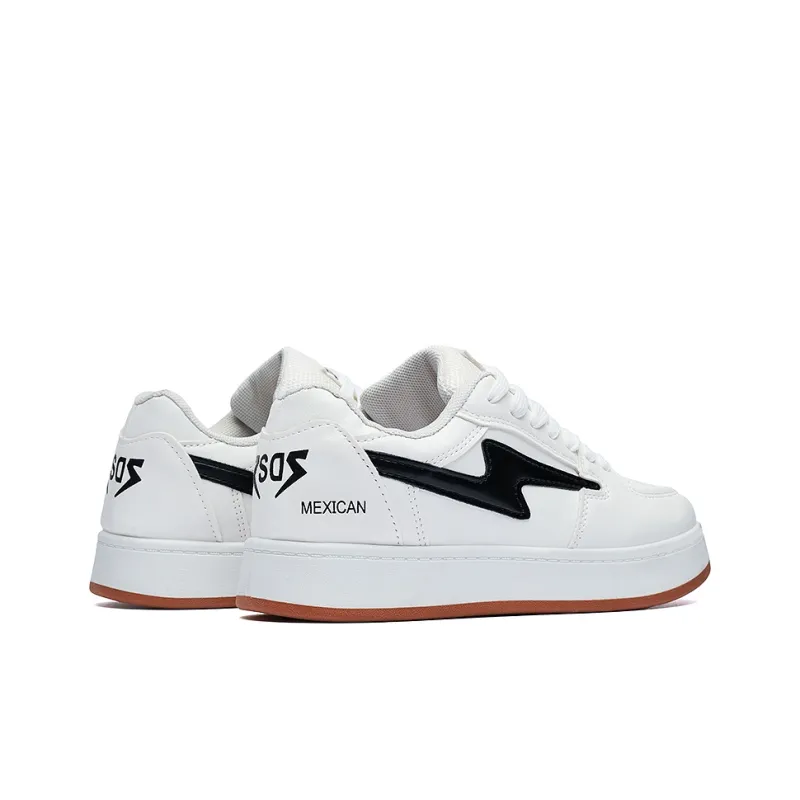 MEXICAN Anti Slip Wear Resistant Low Top Skateboard Shoes Women's-2