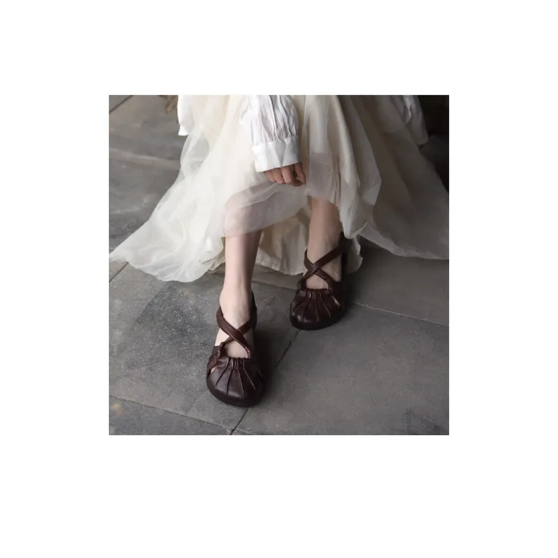 ARTMU Roman Sandals Flat Women's-29