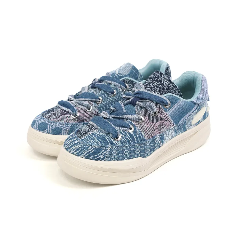 LOXKI Alpha Round Shoes Canvas Shoes Unisex Swag-6