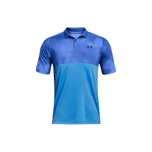 Under Armour Polo Shirts Men Blue