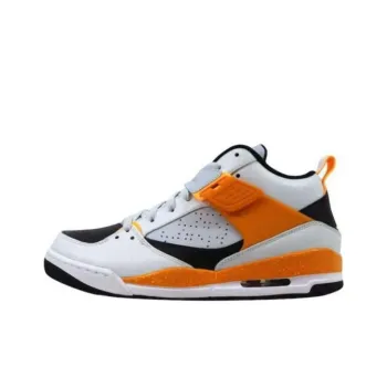 JORDAN Flight 45 Pure Platinum Atomic Mango White Kumquat