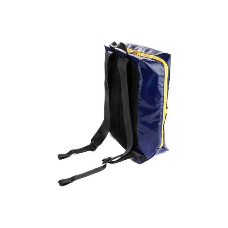 FREITAG Polyester Backpack Regular Unisex Plaid Yellow-2