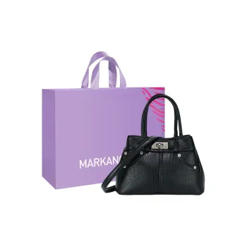 MARKANGARO PU Shoulder Bag Crossbody Bag Women's Black/White/Cheese Yellow/Glacier Blue