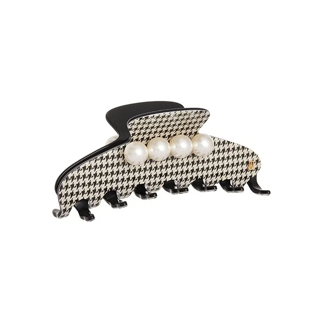 ALEXANDRE DE PARIS Jade Bead Large Size Claw Clip Hair Accessory Headpiece Women's-1