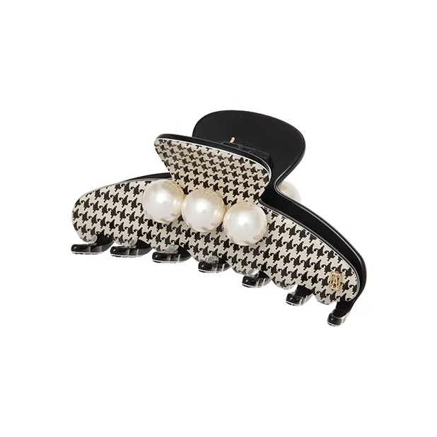 ALEXANDRE DE PARIS Jade Bead Medium Size Claw Clip Hair Accessory Headpiece Women's-2