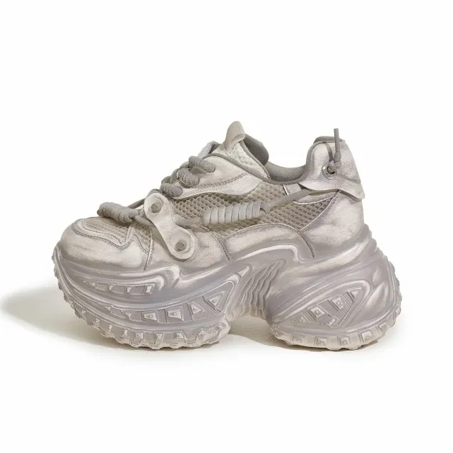 Milan Love Song Low Top Chunky Sneakers Women's-0