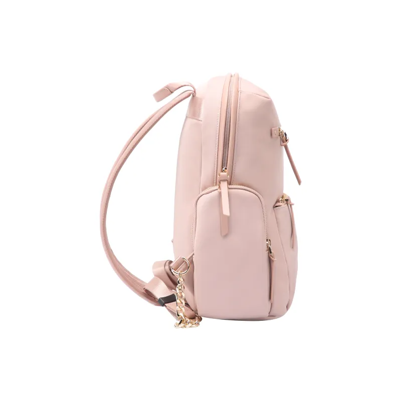 BOPAI Fabric Couple Backpack Laptop Bag Regular Women's Black/Pink-8