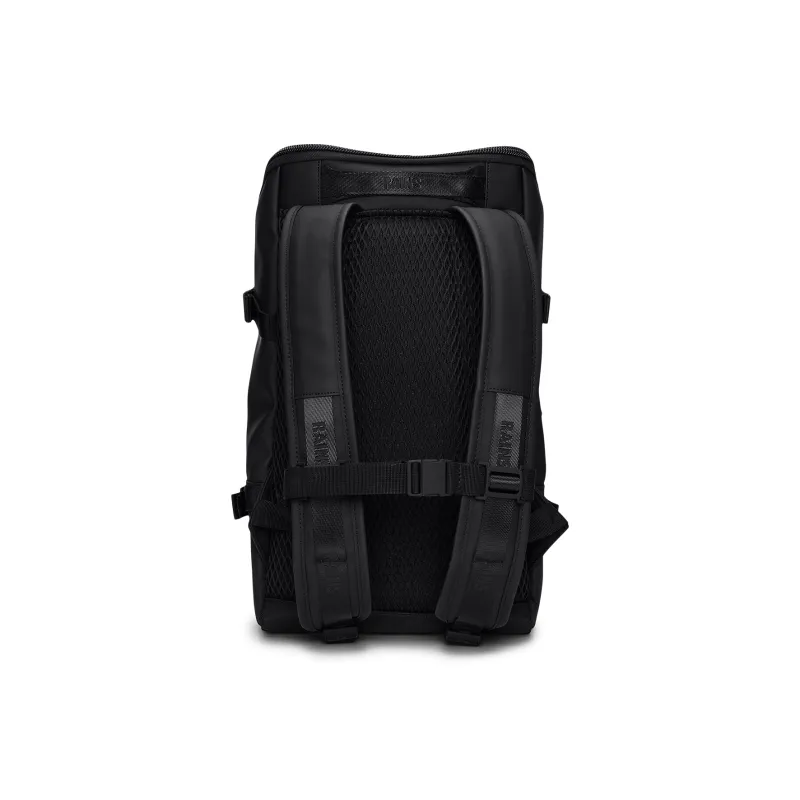 Rains Polyester Backpack Large Size Unisex Black/Green/Gray/Dark Brown/Bay Blue-1