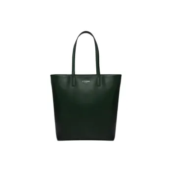 ETTINGER Cow Leather Tote Bag, Shopping Bag, Shoulder Bag, Handbag Women's Forest Green