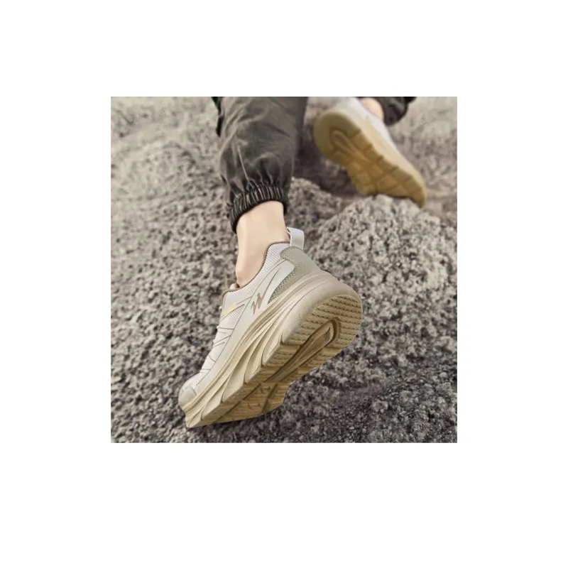 Binary Cushioning Height Increasing Support Lightweight Breathable Slip Resistant Low Top Outdoor Shoes Men's Sand-9