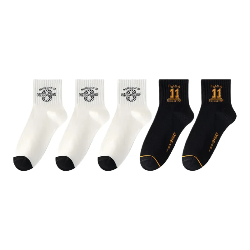 Lan Miao Ankle Socks Men's 5 Pack-12