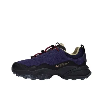 LACOSTE Low Top Casual Shoes Men's Navy Blue