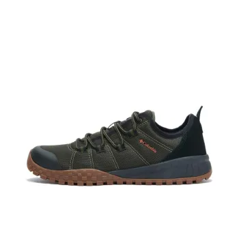 Columbia Fairbanks Anti-Slip Wear-Resistant Low-Top Trekking Shoes Men's Green
