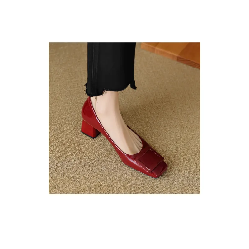 Zomila Chunky Heel High Heels 5cm Women's-2