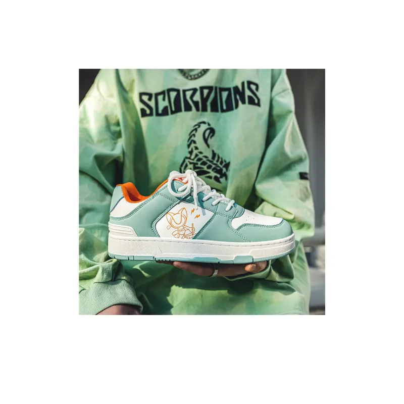 MIIOW Trend Party Series Lightweight Wear-Resistant And Slip-Resistant Low-Top Skateboard Shoes Unisex-28
