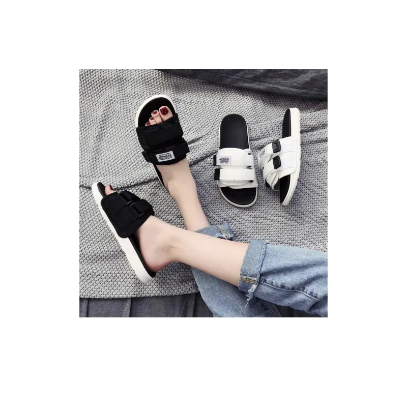 XMISTUO EVA Stitching Cut-Out Slide Slippers Unisex-9