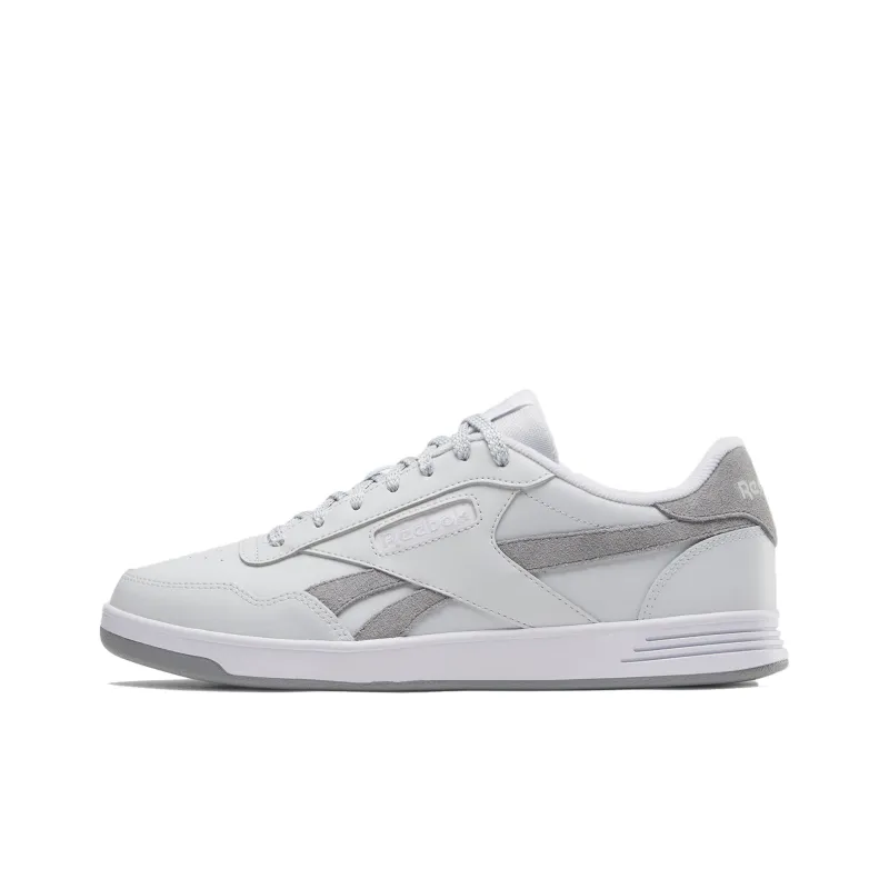 Reebok Court Advance Anti Slip Wear Resistant Low Top Skateboard Shoes Unisex White-0