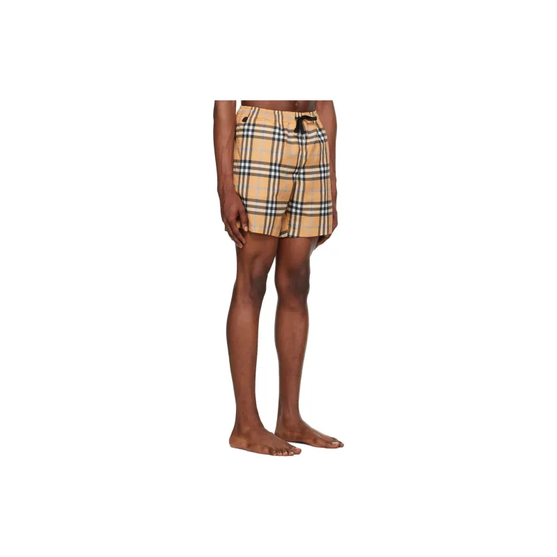 Burberry Swimming Shorts Men's Orange-2