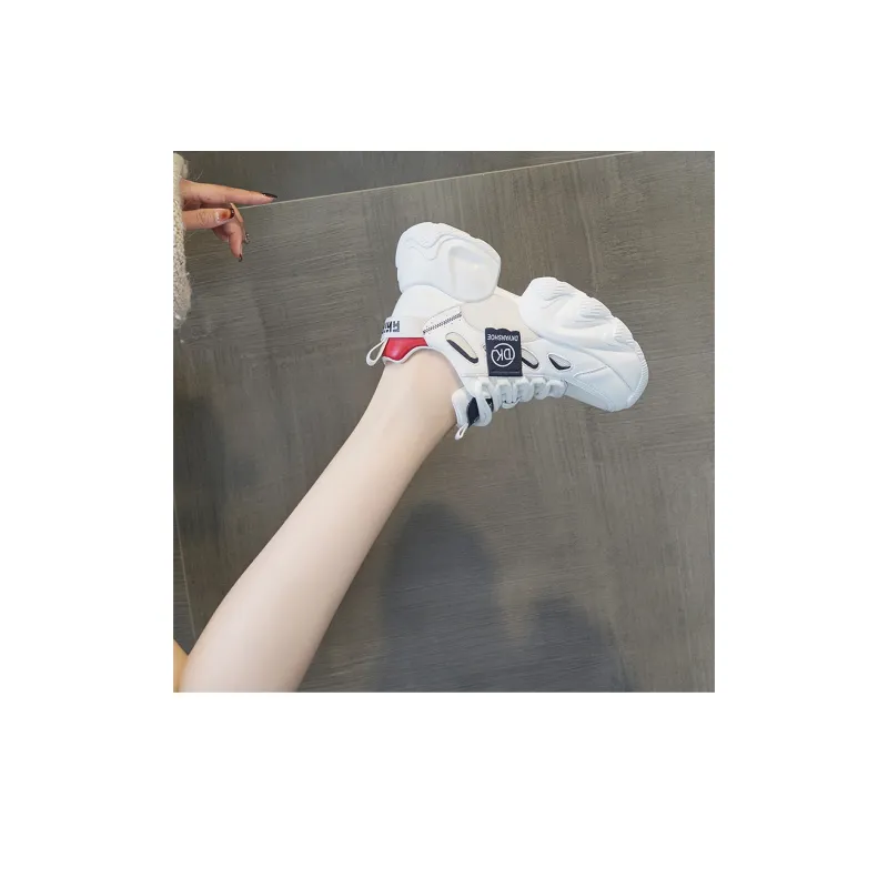 NRDROFFICIAL Anti-Slip And Wear-Resistant Lightweight Low-Top Chunky Sneakers Women's-4