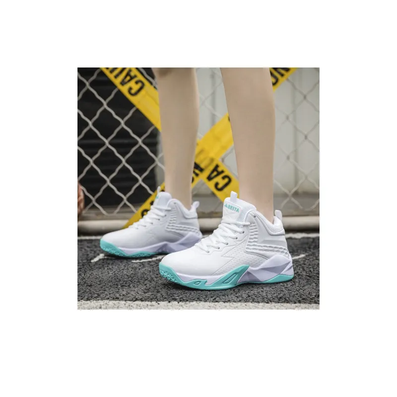 Beta Cushioning Wear Resistant Coverage Support Lightweight Rebound Super Light High Top Basketball Shoes Unisex-17