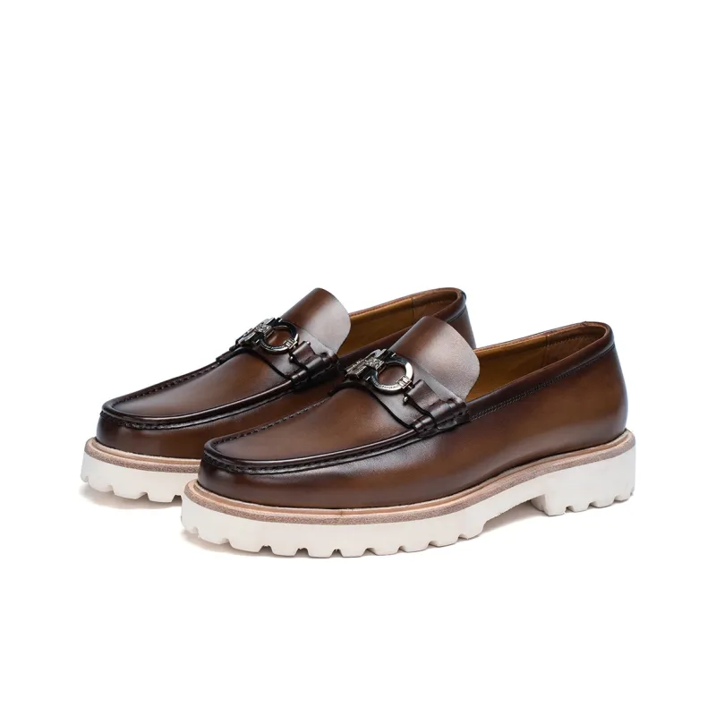 Anthony Miles Casual Shoes Men's Dark Coffee-1