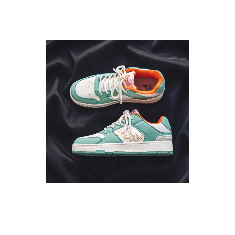 MIIOW Trend Party Series Lightweight Wear-Resistant And Slip-Resistant Low-Top Skateboard Shoes Unisex-33